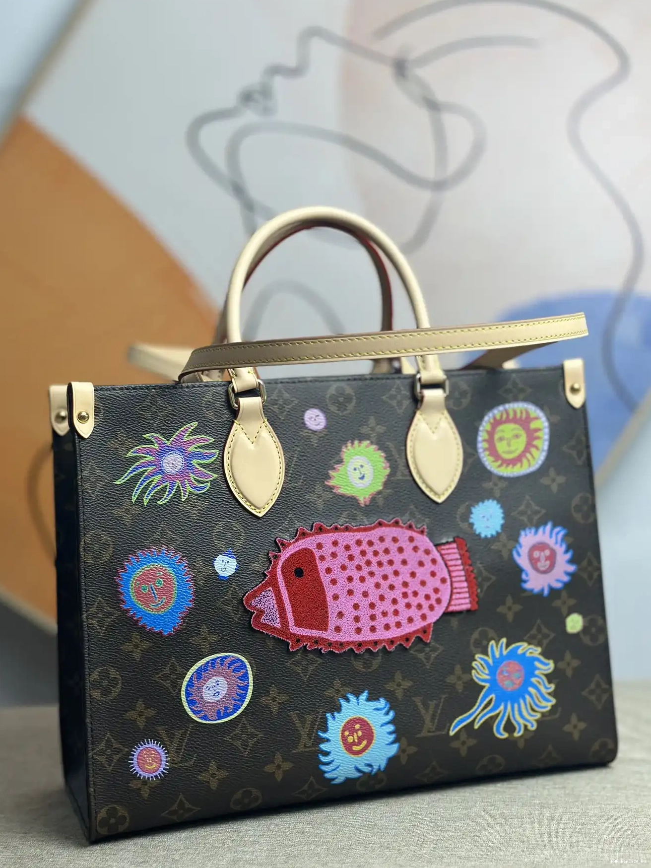 AAA Replica Ru LOUIS YK VUITTON ONTHEGO X MM 0628
